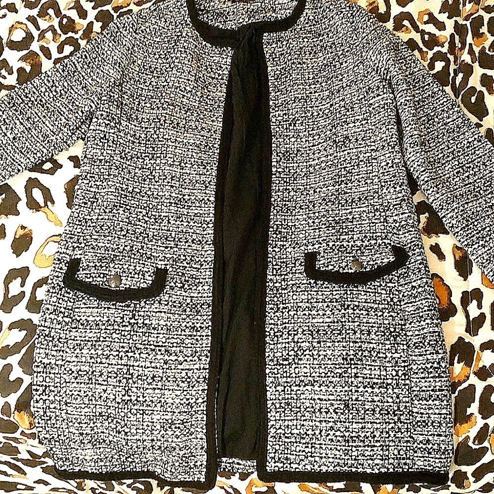 TALBOTS tweed jacket